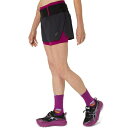 アシックス Asics 【 Fuji 2In1 Short Ld42 Women Black 】 スポーツ アウトドア ランニング マラソン ウェア レディース...