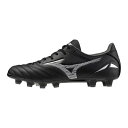 ミズノ Mizuno 【 Morelia Neo 4 Pro Firm Ground Football Boots Men Blk/Glx Slv/Blk 】 ネオ プロ フットボール ブーツ スポーツ アウトドア ラグビー シューズ メンズ