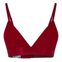 カルバンクライン Calvin Klein 【 Cotton Triangle Bra Women Juneberry 】 インナー 下着 ナイトウェア レディース インナー 下着 ランジェリー ブラジャー レディース