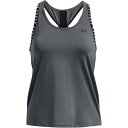 アンダーアーマー Under Armour 【 Armour Knockout Tank+ Womens Women Pitch Grey 】 レディース スポ...