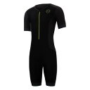 Zone3 【 Men's Aquaflo+ Short Sleeve Trisuit Men Black/Grey 】 メンズ Sleeve スリーブ スポーツ アウトドア トライアスロン ウェア メンズウェア メンズ 黒色 ブラック 灰色 グレー