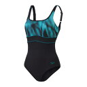スピード Speedo 【 Spd Eclp 1Pc Ld99 Women Black/Green 】 スポーツ アウトドア 水泳 競技水着 レディース競技水着...