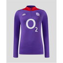 アンブロ Umbro 【 England Rugby Mid Layer Top 2024 Womens Women Violet/Red 】 ラグビー ミッド...