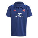 アディダス Adidas 【 France Rugby Home Shirt 2024 Juniors Kids Dark Blue 】 ラグビー スポーツ ア...
