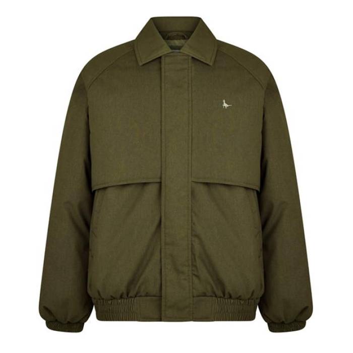 ジャック ウィルス Jack Wills 【 Harrington Jacket Men Khaki 】 Jacket ジャケット メンズファッション コート ジャケット メンズ カーキ