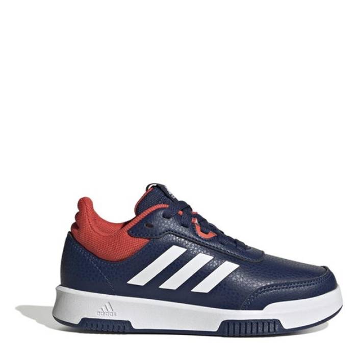 楽天スニケスアディダス Adidas 【 Tensaur 3 Junior Trainers Kids Navy/Red 】 シューズ スニーカー キッズ ベビー マタニティ キッズファッション 靴 スニーカー ジュニア キッズ 紺色 ネイビー Red 赤・レッド