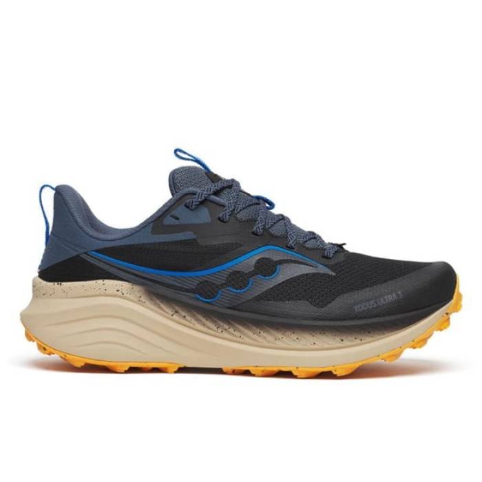 サッカニー Saucony 【 Xodus Ultra 3 Men Black/Dusk 】 ultra ウルトラ スポーツ アウトドア ランニング マラソン シューズ メンズシューズ メンズ 黒色 ブラック