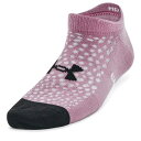 アンダーアーマー Under Armour 【 Essential 6-Pack No-Show Socks Juniors Kids Purple 】 ソック...
