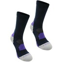 Karrimor 【 2 Pack Walking Socks Ladies Women Navy/Purple 】 ソックス・靴下 スポーツ アウトドア アウ...