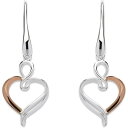 Unique And Co 【 & Co Sterling Rose Gold Plated Earrings Women Silver 】 Rose ローズ ...