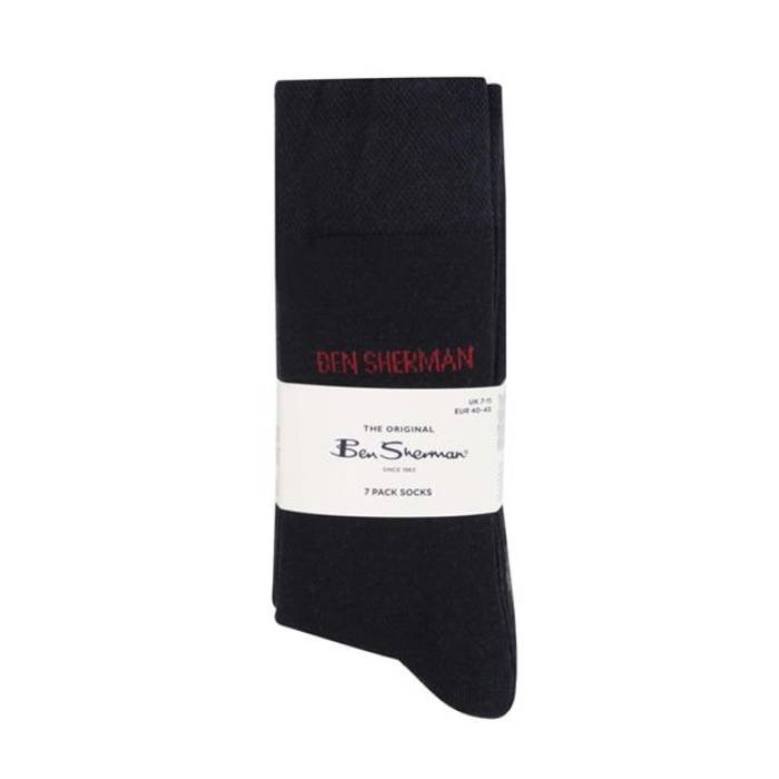 ٥󥷥㡼ޥ Ben Sherman  5 Pack Men's Crew Socks Men Black/Navy/Grey  ...