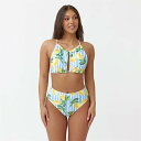 Be You 【 High Neck Bikini Top Women Lemon 】 ハイ レディースファッション 水着 レディース