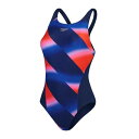 スピード Speedo 【 Womens Allover Digital Recordbreaker Women Blue/Watermelon 】 レディース...
