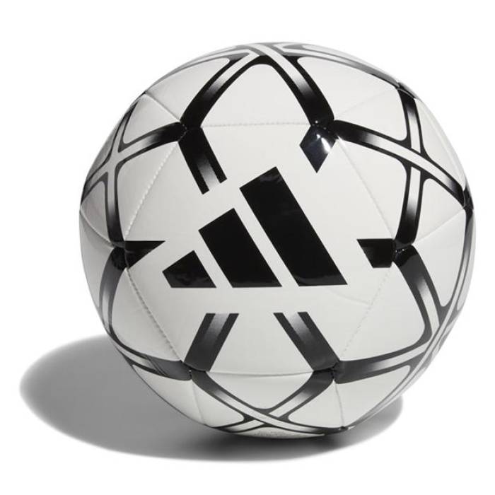 アディダス Adidas 【 Starlancer Club Football 2023/2024 Unisex White/Black 】 クラブ フットボール スポーツ アウトドア サッカー フットサル サッカー ボール ユニセックス 白色 ホワイト 黒色 ブラック