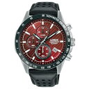Lorus 【 Chronograph Analogue Watch Mens Unisex Red/Black 】 Watch ウォッチ・時計 メンズ 腕時計...