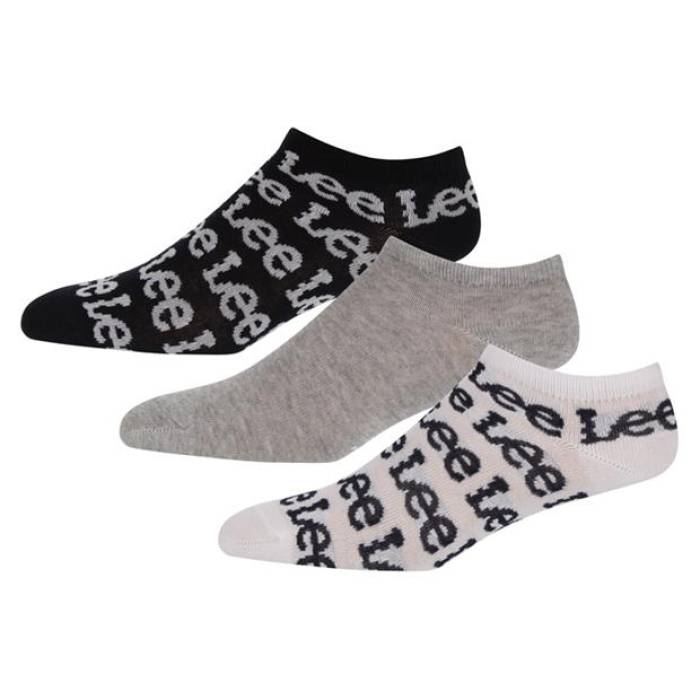 ꡼ Lee  3-Pack Trainer Socks Women Navy/Grey/White  3 ȥ졼ʡ å...