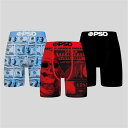 ピーエスディーアンダーウェア Psd Underwear 【 Ben & Bones 3Pack Boxer Brief Men 】 インナー 下着 ナイトウェ...