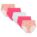 Miso 【 5Pk Full Briefs Ld Women Pink 】 インナー 下着 ナイトウェア レディース インナー 下着 ランジェリー ショーツ ...