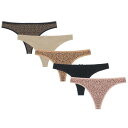 Miso 【 5Pk Thong Ld Women Neutral 】 インナー 下着 ナイトウェア レディース インナー 下着 ランジェリー ショーツ その他...