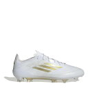 アディダス Adidas 【 F50 Elite Adults Firm Ground Football Boots Men White/Gold/Wht 】 ...