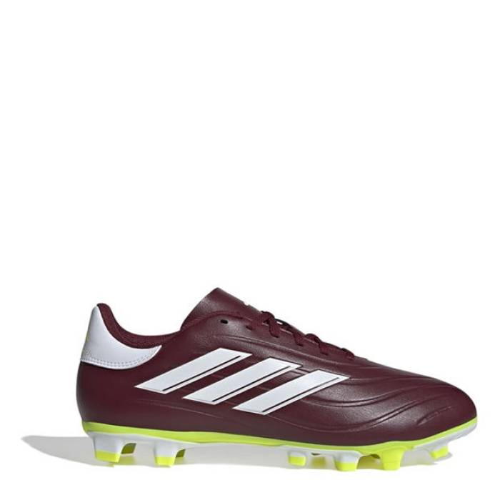 アディダス Adidas 【 Copa Pure 2 Club Firm Ground Football Boots Men Red/Wht/Yellow 】 ピュア クラブ フットボール ブーツ スポーツ アウトドア サッカー フットサル サッカー シューズ スパイク メンズシュ