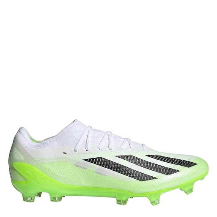アディダス Adidas 【 X Crazyfast Elite Firm Ground Football Boots Men Wht/Blk/Lemon 】 エリート フットボール ブーツ スポーツ アウトドア サッカー フットサル サッカー シューズ スパイク メンズシューズ