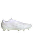 アディダス Adidas 【 X Crazyfast Elite Laceless Firm Ground Football Boots Men White/W...