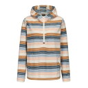 Gelert 【 Quarter Zip Fleece Top Ladies Women Cream Stripe 】 フリース スポーツ アウトドア アウトド...