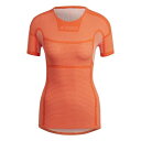 アディダス Adidas 【 Drynamo Short Sleeve Light Training Top Womens Women Semi Im Ornge 】 Sleeve スリーブ トレーニング レディース スポーツ アウトドア フィットネス トレーニング ウェア レディースウェア