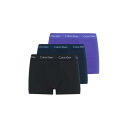 カルバンクライン Calvin Klein 【 3-Pack Boxer Shorts Mens Men Black/Blue/Blue 】 3個入 ショーツ メンズ インナー 下着 ナイトウェア メンズ インナー 下着 ボクサーパンツ メンズ 黒色 ブラック 青色 ブ