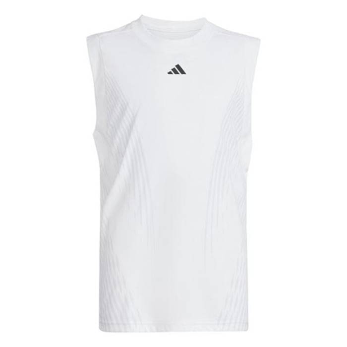 ǥ Adidas  Tennis Pro Tank Top Juniors Kids White  ƥ˥ ץ 󥯥ȥå ...