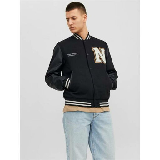 Jack And Jones 【 College Wool Blend Bomber Jacket Men 】 カレッジ Jacket ジャケット メンズファッション コート ジャケット メンズ Jack And Jones 【 College Wool Blend Bomber Jacket Men 】 カレッジ Jacket ジャケット メンズファッション コート ジャケット メンズ
