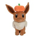 Pokemon 【 Eevee Plush With Pumpkin - 8-Inch Eevee Plush With Unique Accessory Unisex Eevee 】 おもちゃ ぬいぐるみ 人形 ぬいぐるみ ユニセックス