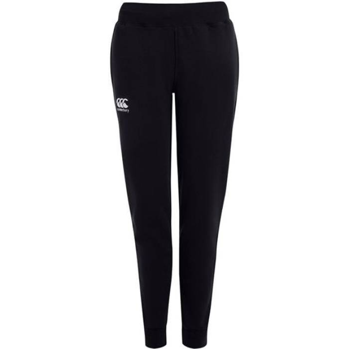 カンタベリー Canterbury 【 Tapered Fleece Trousers Womens Women Black 】 フリース レディース スポーツ アウトドア ラグビー ウェア その他 レディース 黒色 ブラック