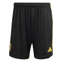 アディダス Adidas 【 Juventus Home Shorts 2023 2024 Adults Men Black/Gold 】 ショーツ スポーツ ...