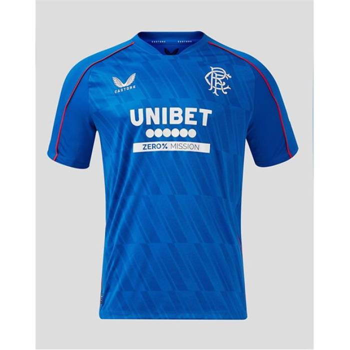 Castore 【 Rangers Home Shirt 2024 2025 Adults Men Blue 】 レンジャース スポーツ アウトドア サッカー ...
