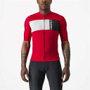 Castelli 【 Prologo 7 Short Sleeve Jersey Men Red 】 Sleeve スリーブ ジャージ スポーツ アウトドア 自...