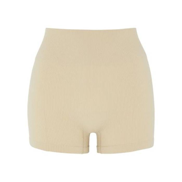 Hiit 【 Seamless Ribbed Short Women Neutral 】 スポーツ アウトドア フィットネス トレーニング ウ..