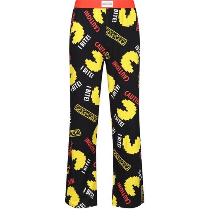 Pac-Man 【 Loungepant 99 Men Caution I Bite 】 インナー 下着 ナイトウェア メンズ ナイトウェア ル..