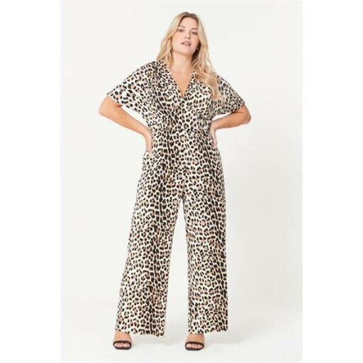 Be You 【 Animal Print Wide Leg Jumpsuit Womens Women 】 ジャンプスーツ レディース レディースファッション オールインワン サロペット レディース Be You 【 Animal Print Wide Leg Jumpsuit Womens Women 】 ジャンプスーツ レディース レディースファッション オールインワン サロペット レディース