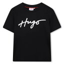 ヒューゴ Hugo 【 Logo T-Shirt Juniors Kids 】 ロゴ Tシャツ キッズ ベビー マタニティ キッズファッション トップス Tシャ...