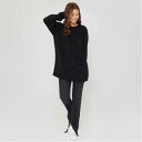 Be You 【 Fluffy Jumper Womens Women Black 】 レディース レディースファッション トップス その他 レディース 黒色 ...