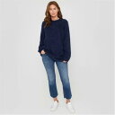 Be You 【 Fluffy Jumper Womens Women Navy 】 レディース レディースファッション トップス その他 レディース 紺色 ネ...