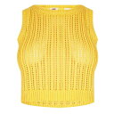 リーバイス Levis 【 Sweater Vest Women Amber Yellow 】 トレーナー ベスト レディースファッション トップス ベスト ジ...
