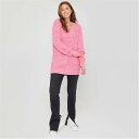 Be You 【 You Cosy V Neck Stretch Jumper Ld00 Women Pink 】 レディースファッション トップス その他 レ...