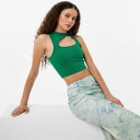 ジャック ウィルス Jack Wills 【 Ponte High Neck Top Women Jolly Green 】 ハイ レディースファッション トッ...