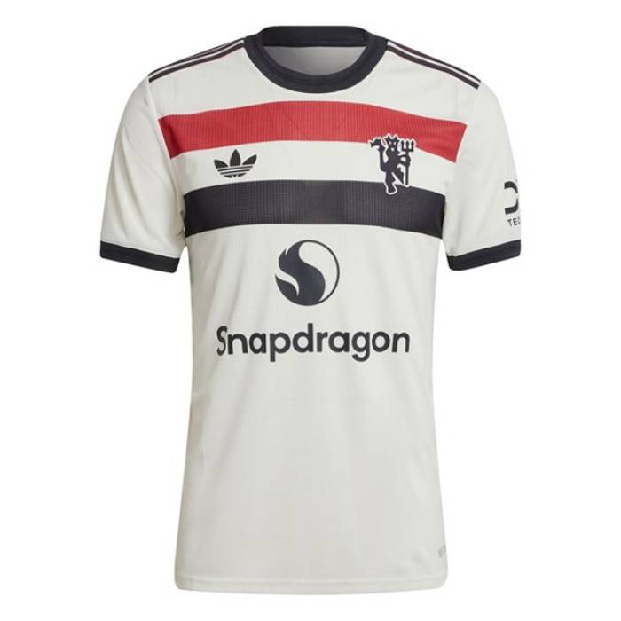 アディダス Adidas 【 Manchester United Authentic Third Shirt 2024 2025 Adults Men Whit...