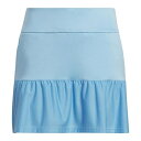 アディダス Adidas 【 Deep-Frilled Golf Skort Womens Women Semi Blue Burst 】 golf ゴルフ レ...