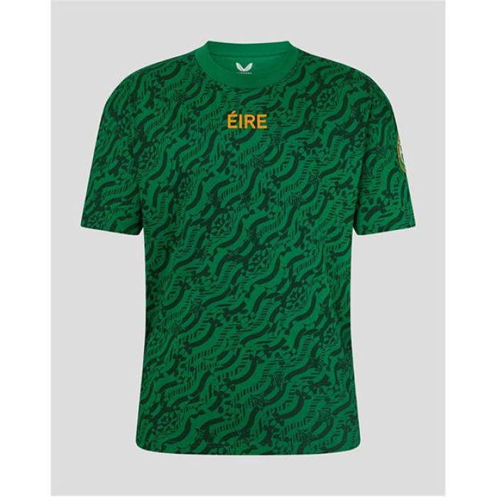 Castore 【 Ireland Hype T-Shirt Adults 2025 Men Green 】 Tシャツ スポーツ アウトドア サッカー フットサ...