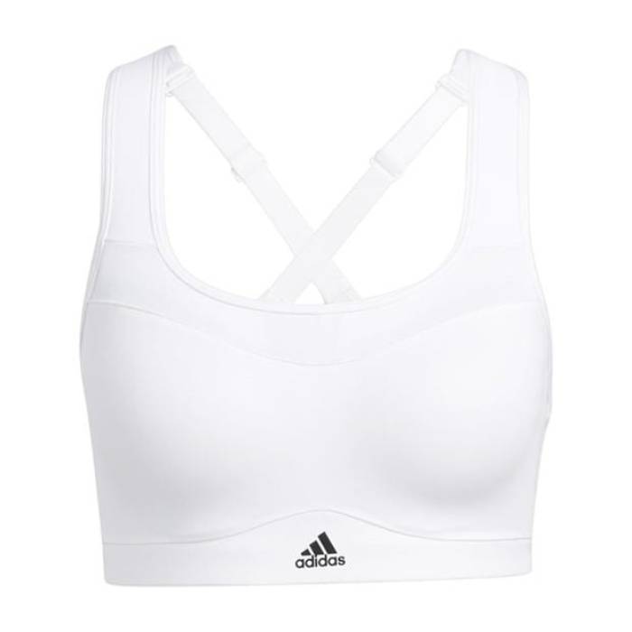 ǥ Adidas  High Impact Sports Bra Womens Women White  ϥ ѥ ...